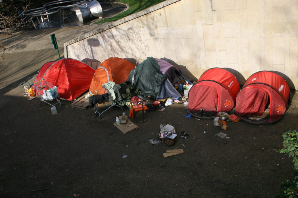 tent neighborhood for homeless