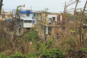 Hurricane Maria destroys Puerto Rican village