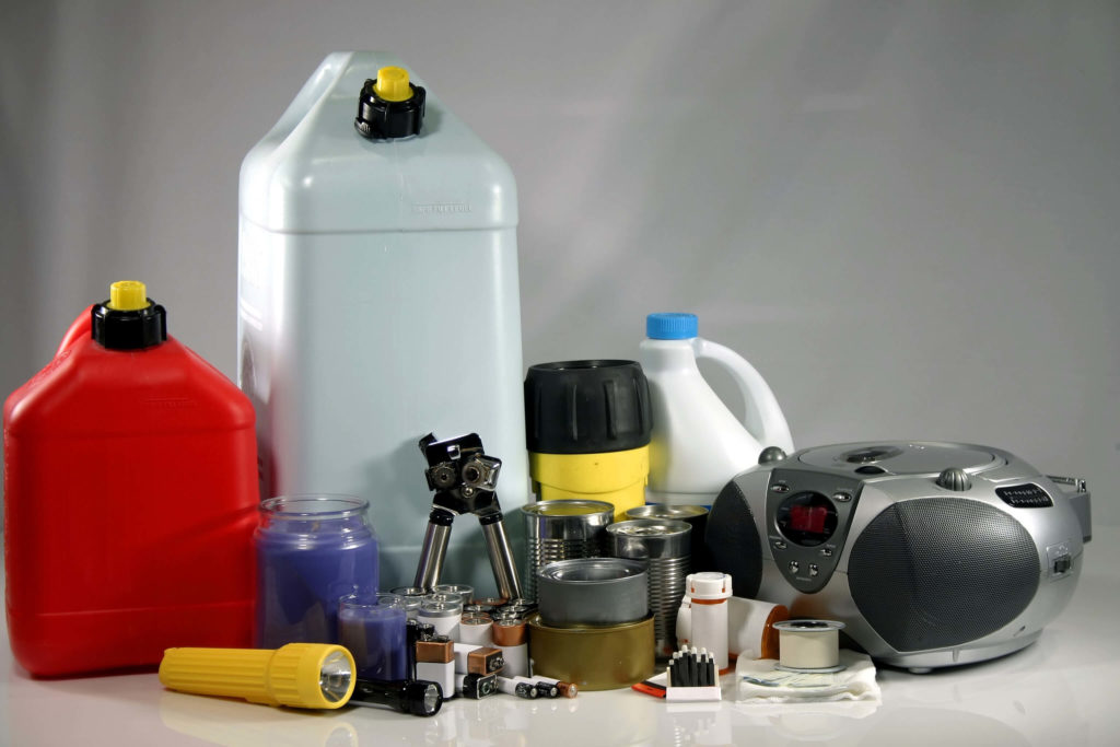 Emergency preparedness supplies