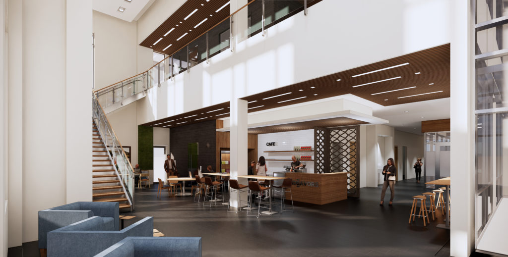 Interior Lobby Veterans Wellness Center