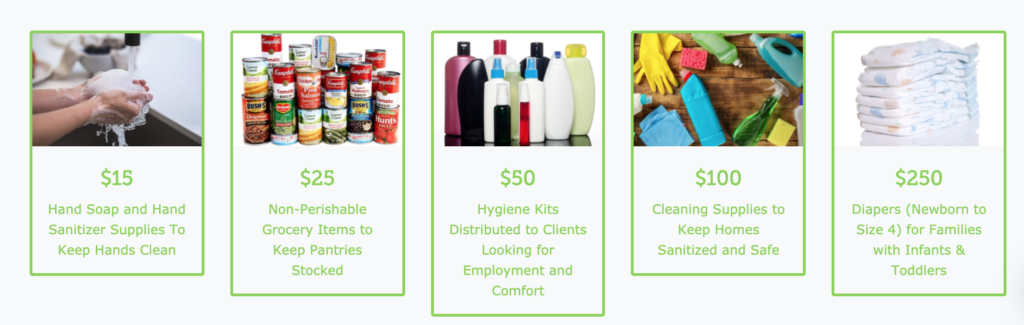 help provide supplies for ppl in need during COVID19 crisis