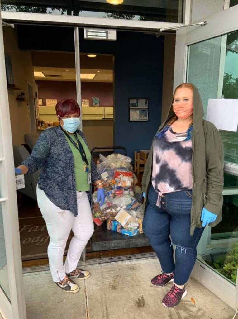 SA Threads Donates Food to Fairweather Family Lodge